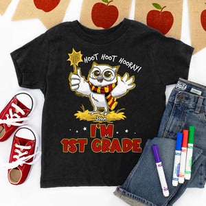 Hoot Hoot Hooray, Gift For Kids, Personalized Shirt, Back To School Shirt, Summer Gift 04HUHN030723 - Shirts - GoDuckee