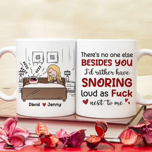 There's No One Else Besides You - Personalized Couple Mug- Gift For Funny Couple - Coffee Mug - GoDuckee
