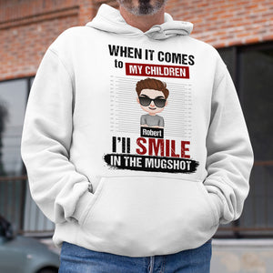 When It Come To My Children Personalized Shirt, Gift For Dad - Shirts - GoDuckee