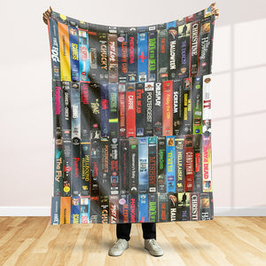 Gifts For Horror Tape Lovers Blanket 05ohqn220125 - Blanket - GoDuckee