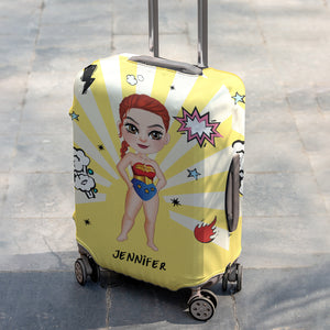 I'm A Travel Agent, Gift For Travel Girl, Personalized Luggage Cover, Traveling Girl Luggage Cover 05OHHN260723PA - Tote Bag - GoDuckee