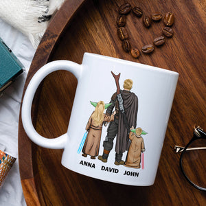 Dad -DR-WHM-01hutn240423hh Personalized Coffee Mug - Coffee Mug - GoDuckee