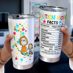 Personalized Gifts For Autism Mom Tumbler Autistic Kids 01TOQN110325HH - Tumbler Cup - GoDuckee