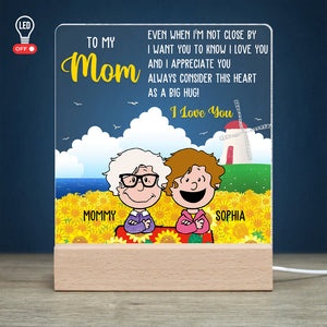 Personalized Gifts For Mom LED Light 02XQDT201224HH - Led Night Light - GoDuckee