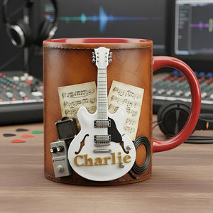 Guitar Mug - Personalized Gifts For Guitar Lovers 04HYDT050126 - Coffee Mug - GoDuckee