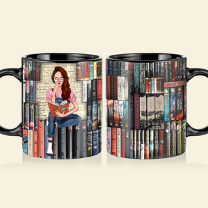 Personalized Gifts For Book Lover Coffee Mug 08hupu240125 - Coffee Mug - GoDuckee