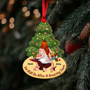 We Still Do After Amazing Years, Couple Gift, Personalized Acrylic Ornament, Funny Couple Ornament, Christmas Gift 03OHHN110923HH - Ornament - GoDuckee