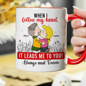 Personalized Gifts For Couple Coffee Mug 01kaqn171224hg Always And Forever - Coffee Mug - GoDuckee