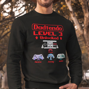 Unlocked Level 03NATN050623 Personalized Family Shirt Hoodie Sweatshirt - Shirts - GoDuckee