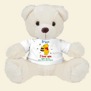 Personalized Gifts For Kids Bear With Shirt, Cute Cartoon Character 01tgpu010325 - Bear - GoDuckee