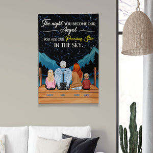 Human Memorial Gifts Canvas Print Our Precious Star - Canvas Print - GoDuckee