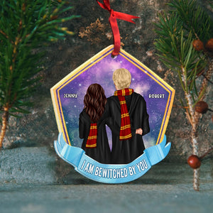Couple, You Put A Spell On Me, Personalized Ornament, Christmas Gifts For Couple, 02HUPO091023TM - Ornament - GoDuckee