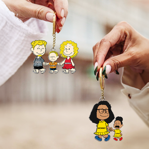 Personalized Gifts For Family Keychain 06QHHU150125HH - Keychains - GoDuckee