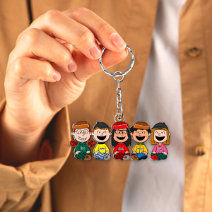 Personalized Gifts For Friends Keychain 04QHHU150124HH - Keychains - GoDuckee