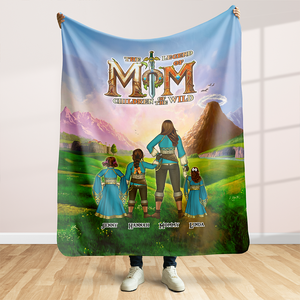 Personalized Gifts For Mom Blanket - The Legend Of Mom Mother's Day 05ACHU210325HG - Blanket - GoDuckee