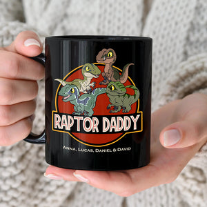Dad Raptor Daddy 05huhu310523 Personalized Coffee Mug - Coffee Mug - GoDuckee