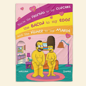 Personalized Gifts For Couple Blanket 04KADT020724HG - Blanket - GoDuckee