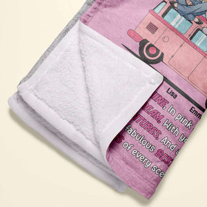 Personalized Gifts For Besties Blanket 05TOMH281124HH - Blanket - GoDuckee