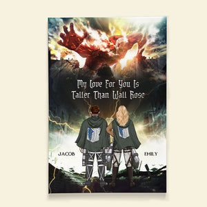 Personalized Gifts For Couple Canvas Print My Love For You 01hupu010224hh - Canvas Print - GoDuckee