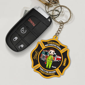 Everyone Was Created Equal, Personalized 02KATN201223HH Keychain - Keychains - GoDuckee