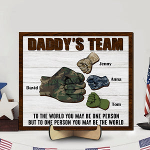 Personalized Gifts For Dad Wood Sign 04ohtn190224 Father's Day - Wood Signs - GoDuckee