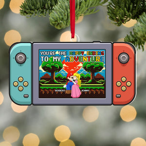 Couple, Happy Ending, Personalized Ornament, Chritsmas Gifts For Couple, 05TOPO260923 - Ornament - GoDuckee