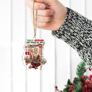 Jingle My Bells-Personalized Acrylic Ornament- Gift For Him/ Gift For Her-Christmas Gift- Couple Ornament - Ornament - GoDuckee