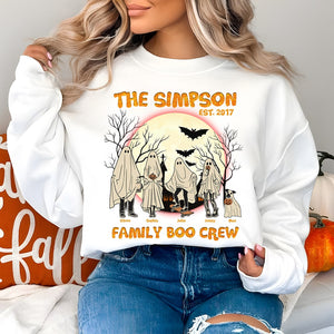 Family, Family Boo Crew, Personalized Shirt, Halloween Gifts For Family - Shirts - GoDuckee