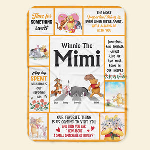 Personalized Gifts For Grandma Blanket 05httn010424 Mother's Day - Blankets - GoDuckee