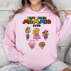 Personalized Gifts For Mom Shirt Best Super Mom Ever 05katn270324 - 2D Shirts - GoDuckee