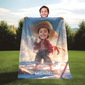 Gift For Christmas - Custom Photo Blanket - 01htqn131123 - Blanket - GoDuckee