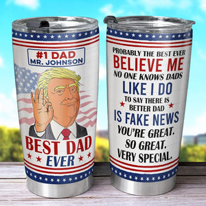 Great Dad - Personalized Dad Tumbler - 11QHQN300523 father's day - Tumbler Cup - GoDuckee