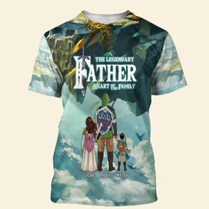 Personalized Gifts For Dad 3D Shirt 03KADT230424HG Father's Day - 3D Shirts - GoDuckee