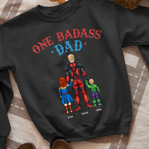 Badass Dad Personalized Shirts - 04QHHN310523TM - Shirts - GoDuckee