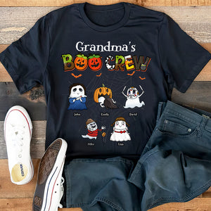 Grandma's Boo Crew, Gift For Grandma, Personalized Shirt, Villain Boo Squad Grandkids Shirt, Halloween Gift 02OHHN130723 - Shirts - GoDuckee
