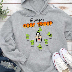 Grandpa's Goof Troop, Personalized Shirt, Father's Day Gift - Shirts - GoDuckee