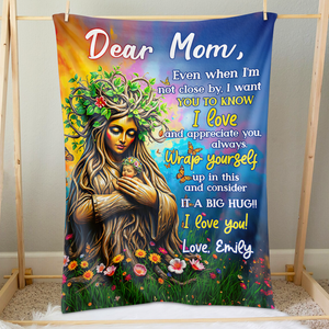 Personalized Gifts For Mom Blanket 05hupu170225 Feel My Love Within It - Blanket - GoDuckee