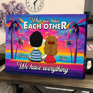 Personalized Gifts For Couple Canvas Print 01topu301224hg - Poster & Canvas - GoDuckee