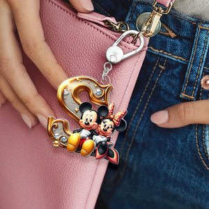 Custom Alphabet Letter Keychain 02xqqn080225 - Keychains - GoDuckee