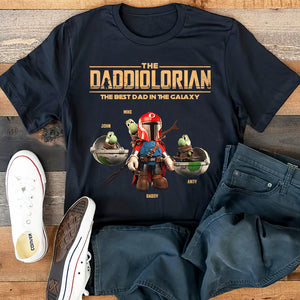 The Best Dad In The Galaxy, Personalized Shirt 06HTHN270523 - Shirts - GoDuckee