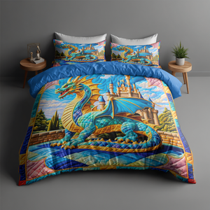 Personalized Dragon Quilt Bed Set 06hupu170125 - Blanket - GoDuckee