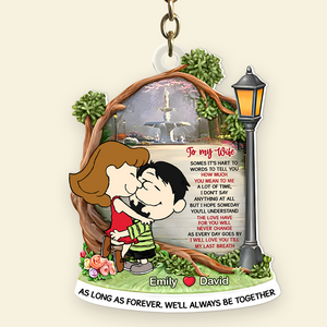 Personalized Gifts For Wife Keychain 01ohpu170125hg - Keychains - GoDuckee