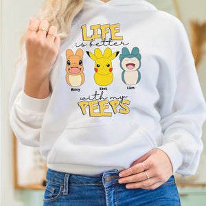 Personalized Gifts For Mom Shirt Life Is Better 01ohpu170224 - 2D Shirts - GoDuckee