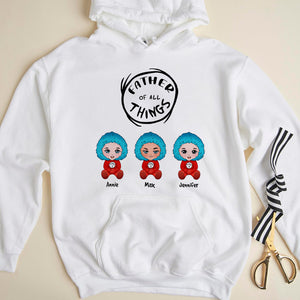 Family Of All Things, Personalized T-shirt Hoodie Sweatshirt Gift For Father's Day - Shirts - GoDuckee