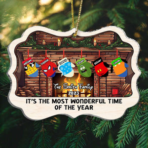 Gloves - The Most Wonderful Time Of The Year 08ACDT071123 Personalized Ornament, Gifts For Family - Ornament - GoDuckee