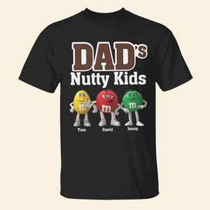 Dad's Nutty Kids Personalized Shirt 05DNTN010623 - Shirts - GoDuckee