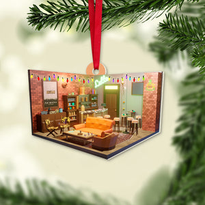 Personalized Friends Room Decor Ornament, Christmas Ornament, PW-07NATN260923, Gift For TV Series Lovers - Ornament - GoDuckee