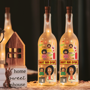 Personalized Gifts For Mom Bottle Lamp 01topu140225hg Best Mom Ever - Bottle Lamp - GoDuckee