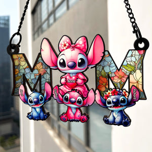 Personalized Gifts For Mom Window Hanging Suncatcher Ornament 02ohqn280225 - Ornament - GoDuckee