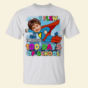 Custom Photo Gifts For Kids Shirt 04topu110125 100 Days Of School - Shirts - GoDuckee